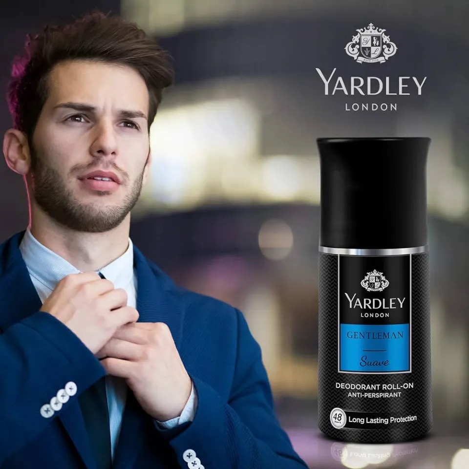 Picture of International UAE product Deodorant Roll on Yardley GENTLEMAN suave used for male - 50 ml