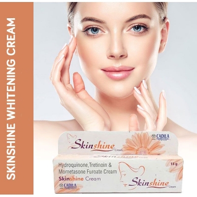Picture of Indian product Skin care Cadila skin shine cream used for male/female - 15 gm