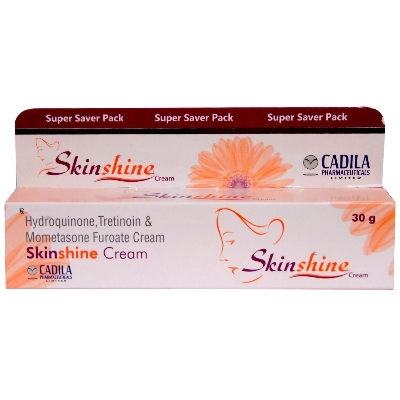 Picture of Indian product Skin care Cadila skin shine cream used for male/female - 30 gm