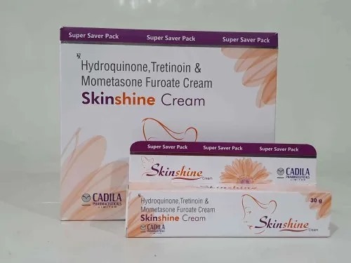 Picture of Indian product Skin care Cadila skin shine cream used for male/female - 30 gm