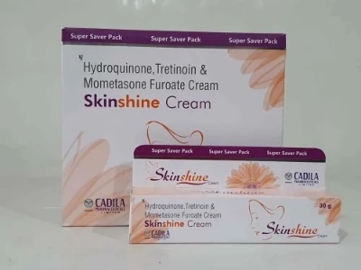 Picture of Indian product Skin care Cadila skin shine cream used for male/female - 30 gm