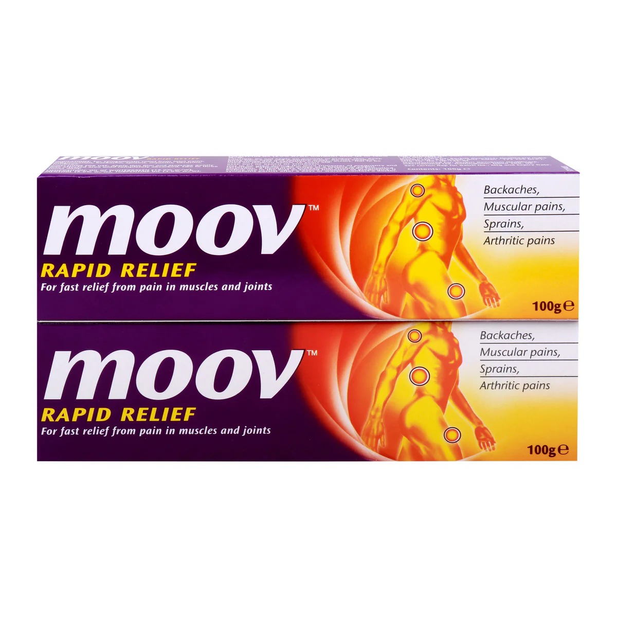 Picture of International product moov rapid relief for fast relief from pain in muscles and joints - 100 gm