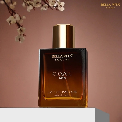 Picture of 100 ml BELLAVITA LUXURY G.O.A.T Men Perfume Indian product used for male