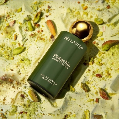 Picture of 100 ml BELLAVITA LUXURY Pistachio Perfume Indian product used for male female