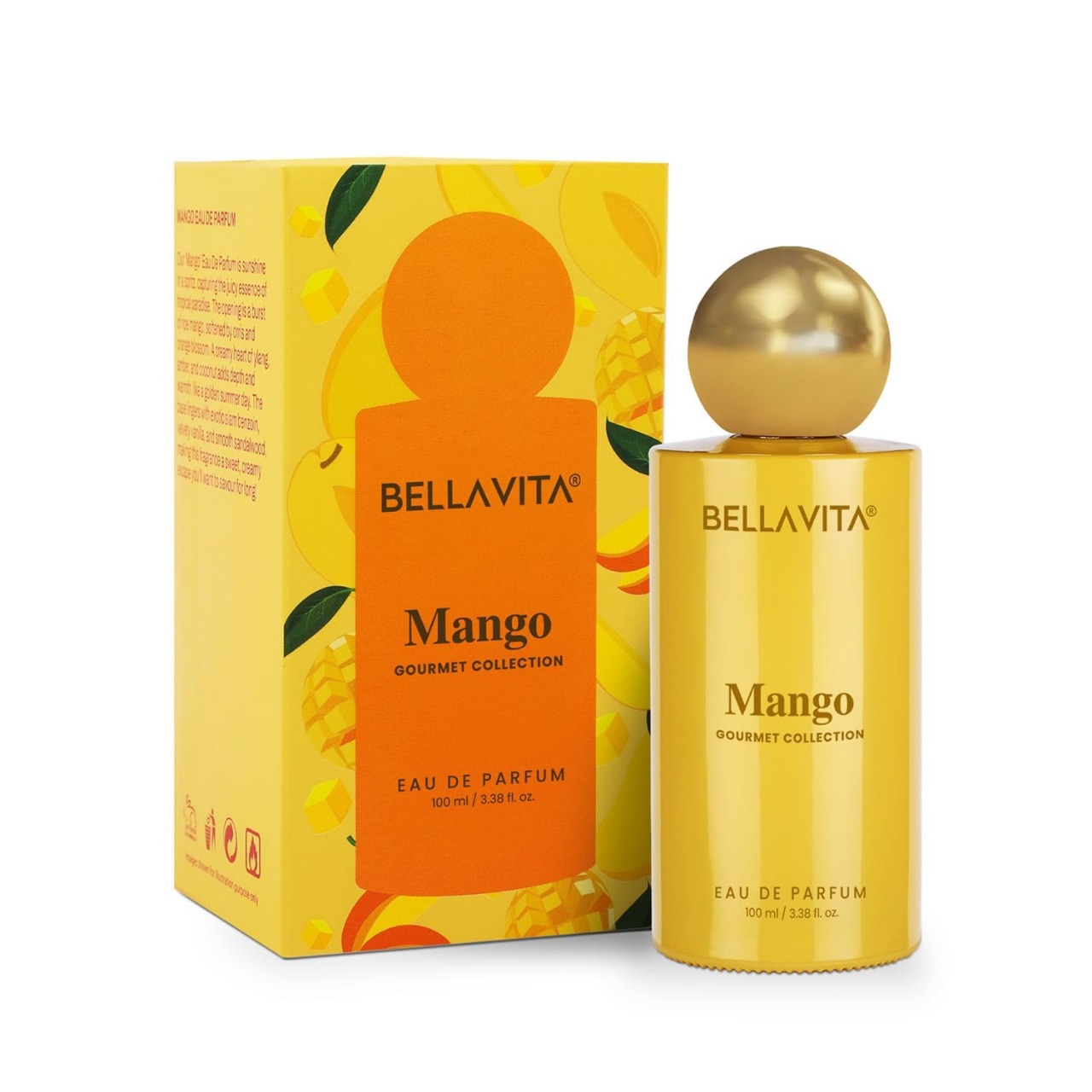 Picture of 100 ml BELLAVITA LUXURY MANGO Perfume Indian product used for male female