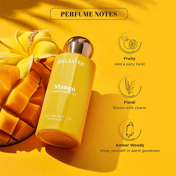 Picture of 100 ml BELLAVITA LUXURY MANGO Perfume Indian product used for male female