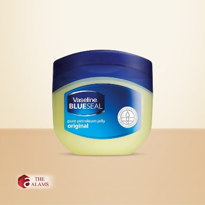 Picture of 50 ml Vaseline Blueseal pure petroleum jelly International south African product used for male / female