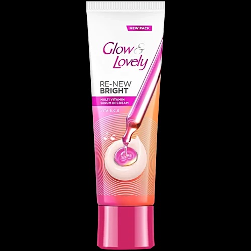 Picture of International Indian product Glow & Love_ly RE-NEW Bright Advanced multi vitamin cream used for male / female - 80 gm