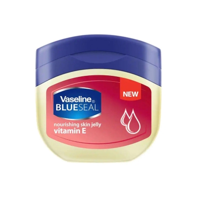 Picture of 250 ml Vaseline Blueseal vitamin E nourishing skin jelly International south African product used for male / female