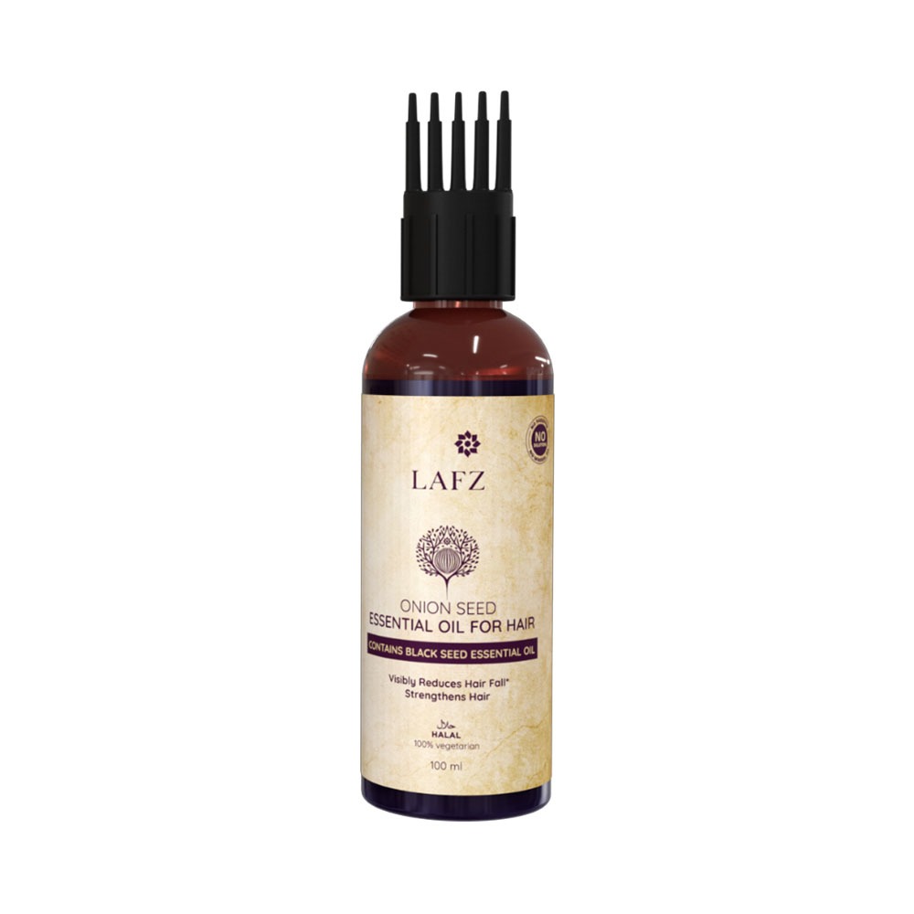 Picture of Lafz Essential Onion And Black Seed Hair Oil (100ml)