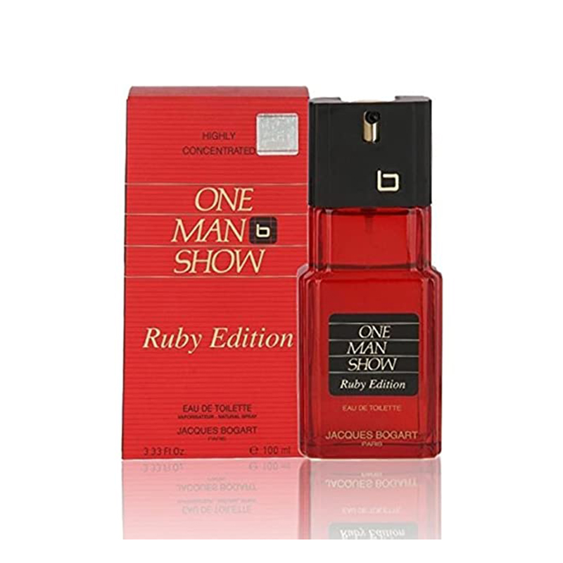 Picture of One man show Ruby edition Body perfume France product for male - 100 ml