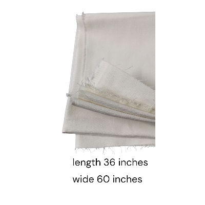 Picture of Premium Quality Twill Cotton Fabric (1 yard) for Tailoring, Embroidery, Sewing, DIY Dress Making, Craft Projects and Handloom Stitch Work – Soft Durable Material by SBS Multi Store