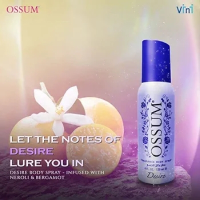 Picture of International Indian Product Ossum Fragrance Body spray Desire 120 Ml