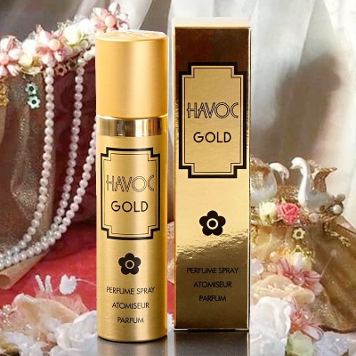 Picture of International UAE product Havoc Gold Deodorant body spray 200 ML
