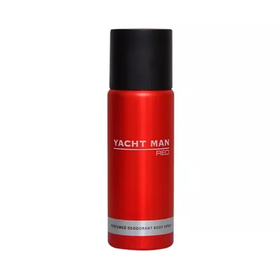 Picture of International UAE product Yacht men red perfumed deodorant body spray 200 ML