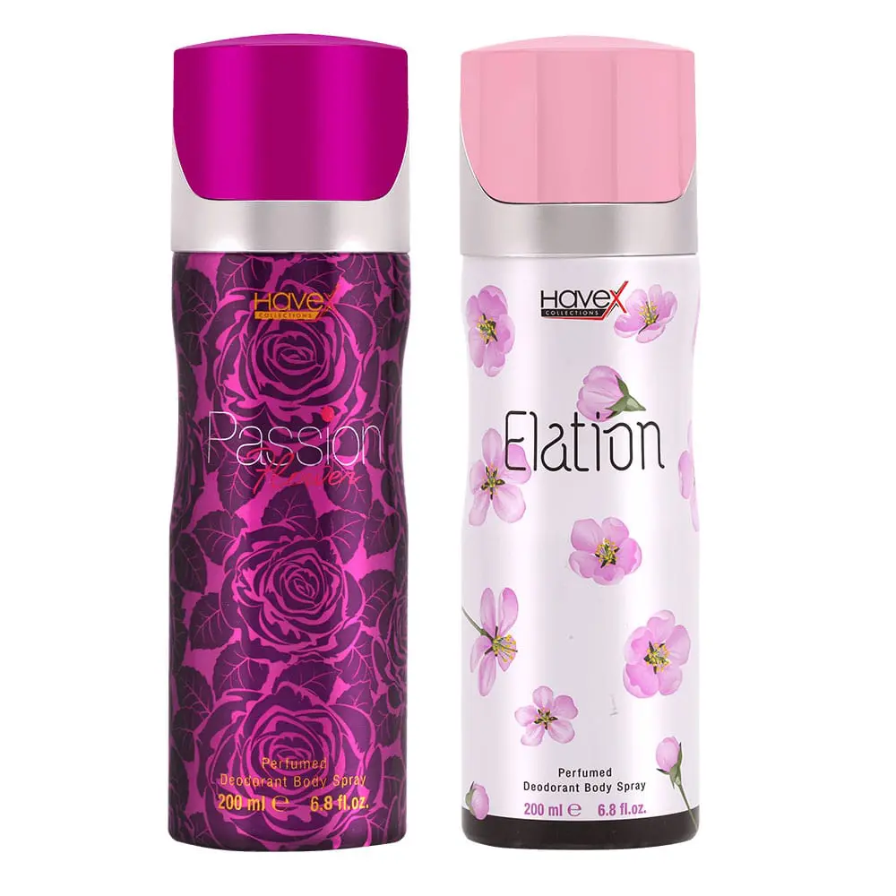 Picture of International UAE product Havex Perfumed Deodorant body spray Passion 200 ML