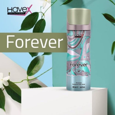 Picture of International UAE product Havex Forever perfumed Deodorant body spray 200 ML