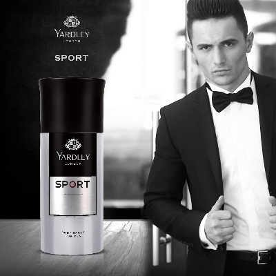 Picture of International England product Yeardley Sport Body spray For men 150 Ml