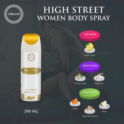 Picture of International UAE product Armaf High street deodorant body spray 200 ML
