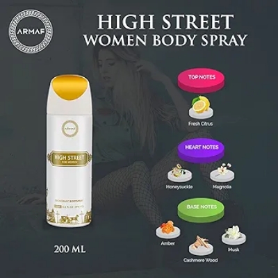 Picture of International UAE product Armaf High street deodorant body spray 200 ML