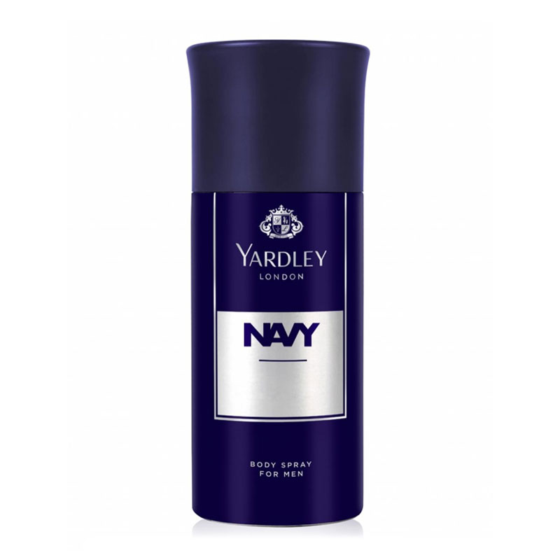 Picture of International England product Yeardley Navy Body spray For men 150 ML
