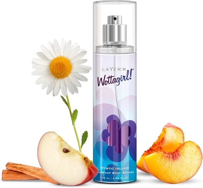 Picture of International Indian Product Layerr Wottagirl Mystic Island Fragrant body Splash For Women Long lasting-135 ML
