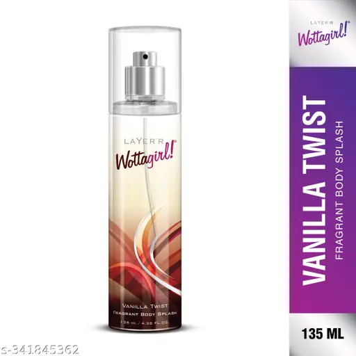 Picture of International Indian Product Layerr Wottagirl Vanilla twist Fragrant Body splash 135 Ml