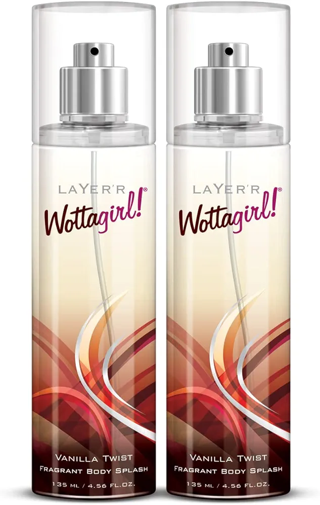 Picture of International Indian Product Layerr Wottagirl Vanilla twist Fragrant Body splash 135 Ml
