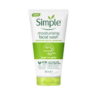 Picture of International Uk Product Simple Moiturising Facial wash 150 Ml