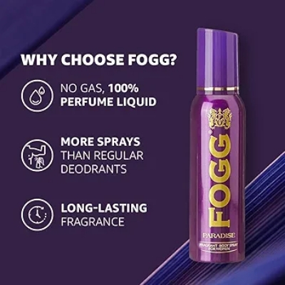 Picture of মহিলাদের জন্য আন্তর্জাতিক ভারতীয় পণ্য fogg সুগন্ধী বডি স্প্রে 120 ml