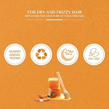 Picture of International UAE product Vatika Almond & honey shampoo 400 Ml