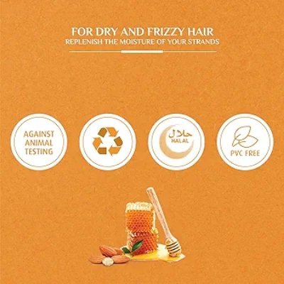 Picture of International UAE product Vatika Almond & honey shampoo 400 Ml