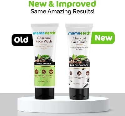 Picture of International Indian Product Mama earth Charcoal Face wash 100 Ml