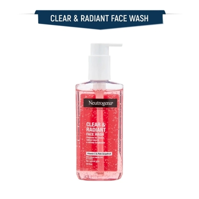 Picture of International France product Neutrogena Clear & radiant Face wash 200 Ml