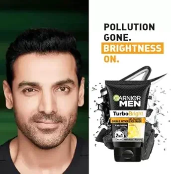 Picture of International Indian Product Garnier Men Turbo Bright Double Action 100 Ml