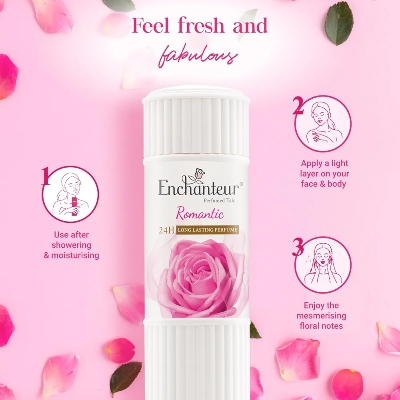 Picture of International Malaysian product Enchanteur Romantic Powder 250 Gm