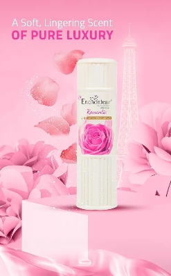 Picture of International Malaysian product Enchanteur talcum Romantic Powder Used for male/female 125 Gm
