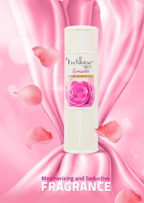 Picture of International Malaysian product Enchanteur talcum Romantic Powder Used for male/female 125 Gm