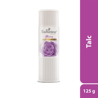 Picture of International Malaysian product Enchanteur talcum Alluring powder Used for male/female 125 Ml