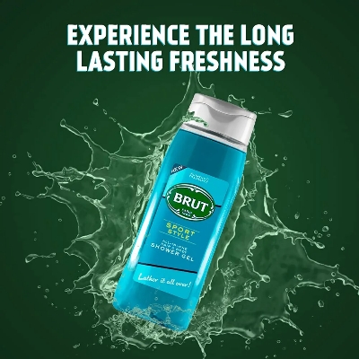 Picture of International Spain Product Brut Sport style All-in-one Hair & body Shower gel 500 Ml
