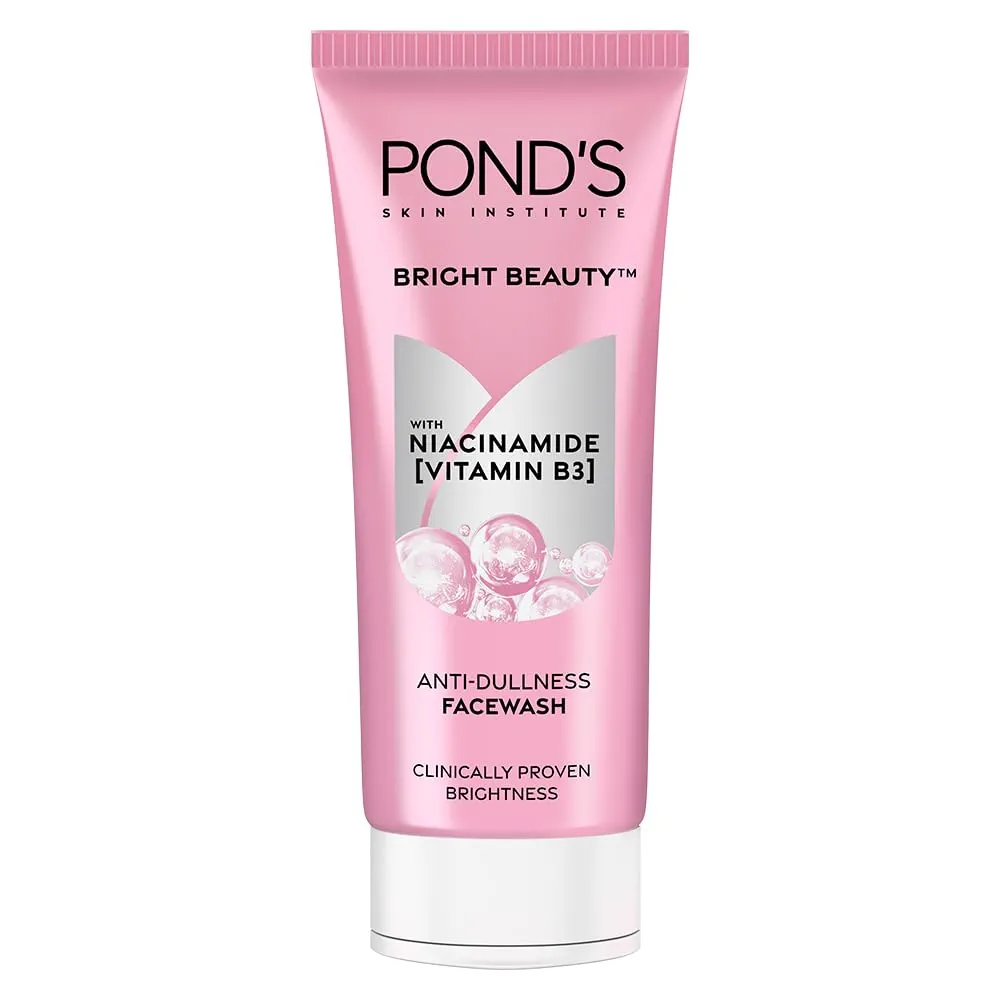 Picture of international Indian Product ponds Bright beauty Niacinamide(vitamine B3) Face wash 100gm