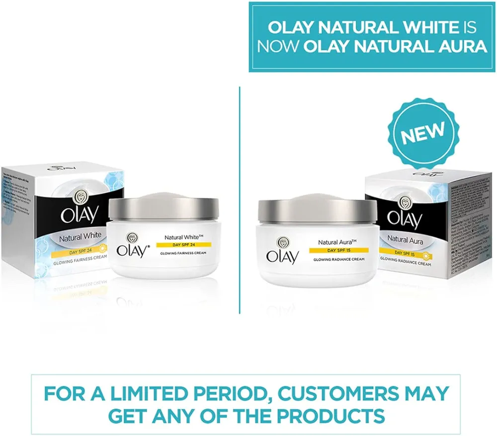 Picture of International Thailand product Olay natural white Aura night cream 50 Gm