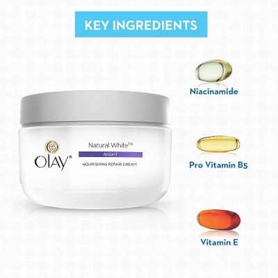 Picture of International Thailand product Olay natural white Aura night cream 50 Gm