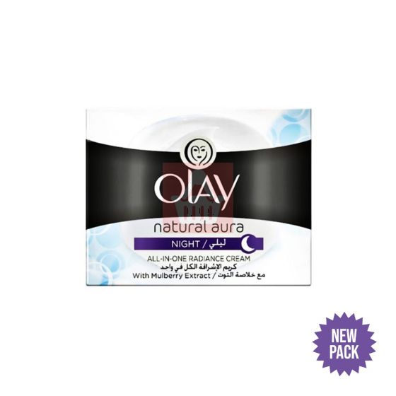 Picture of International Thailand product Olay natural white Aura night cream 50 Gm