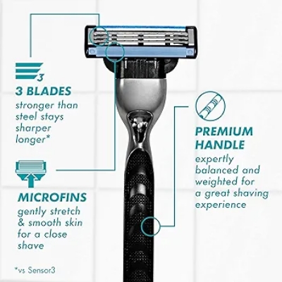 Picture of International product Mach 3 Base razor With free blade