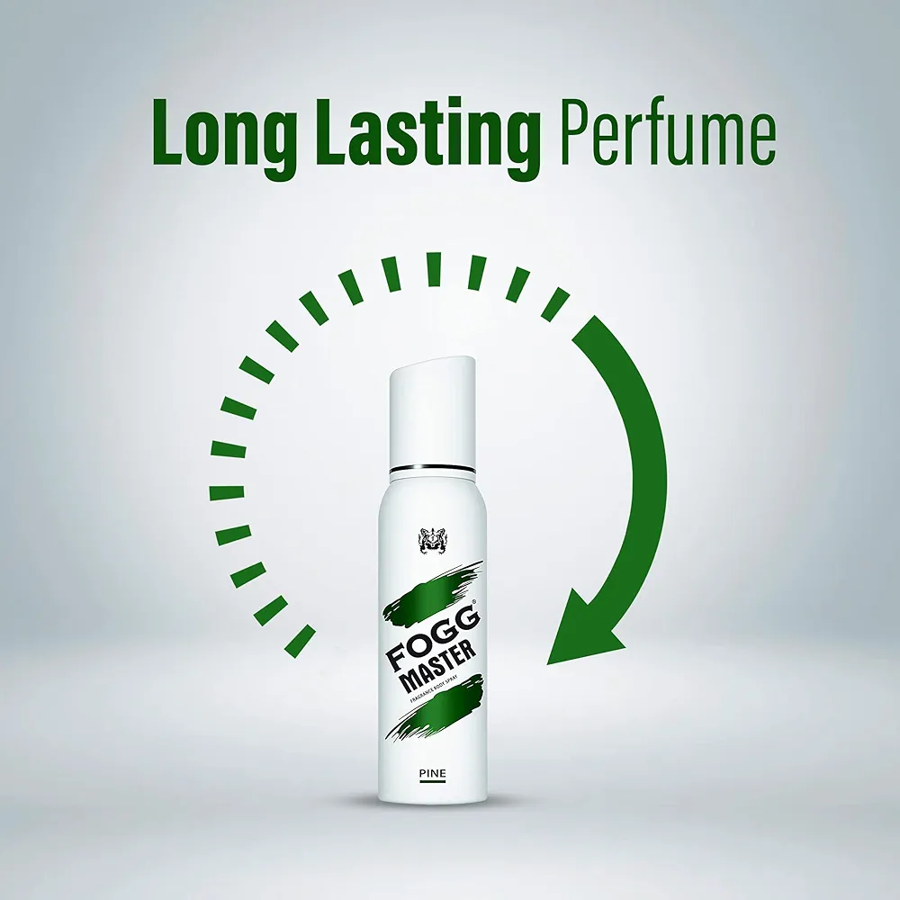 Picture of indian product Fogg Master Body spray (Pine) 120 ML