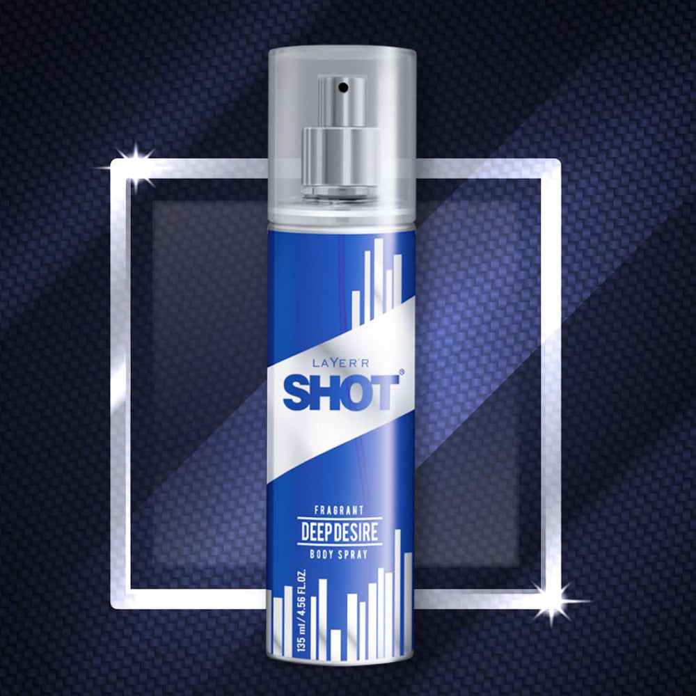 Picture of Indian product Layer,r Shot Deep Desire Body spray Used For male - 135 Ml