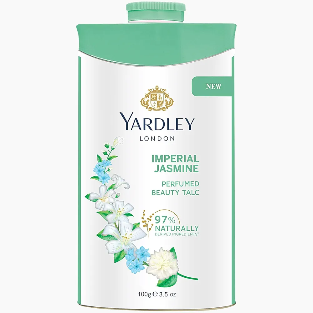 Picture of International UK Product Yeardley Imperial Jasmine Fragrant Talc 250 Gm
