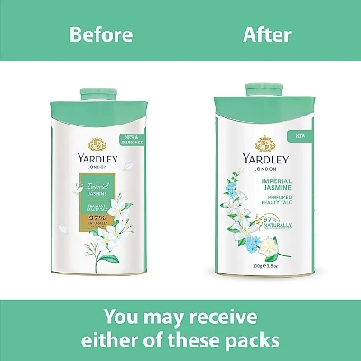 Picture of International UK Product Yeardley Imperial Jasmine Fragrant Talc 250 Gm