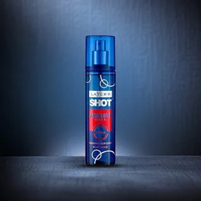 Picture of International Indian product Layer'r Shot Absolute series power Fragrant body spray 135 Ml